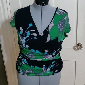 New York and Company rouched top